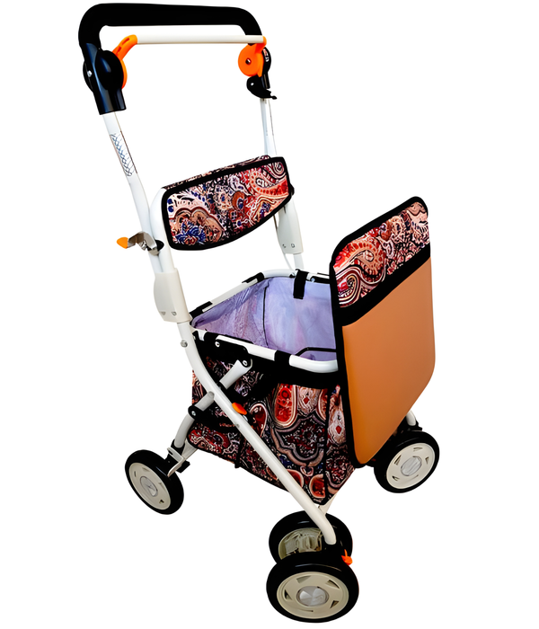 Rollator and Shopping Trolley with Seat | Multifunctional