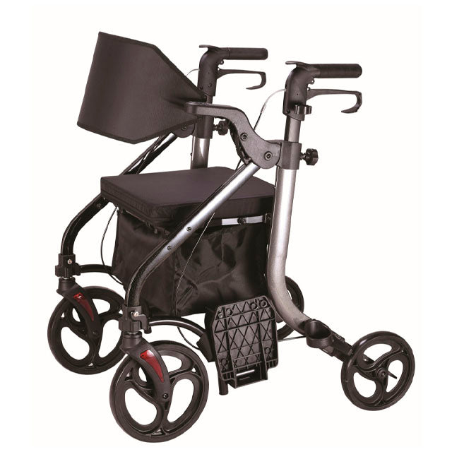 2in1-folding-walker-and-wheelchair-with-storage-basket-ortoprime-uk