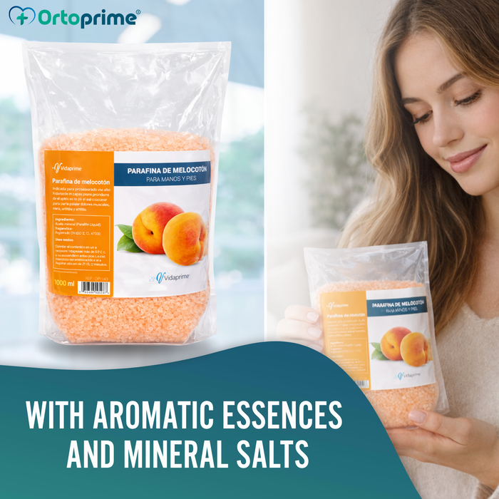 Rehabilitation Paraffin Pack for Hands and Feet 3000ml | Peach