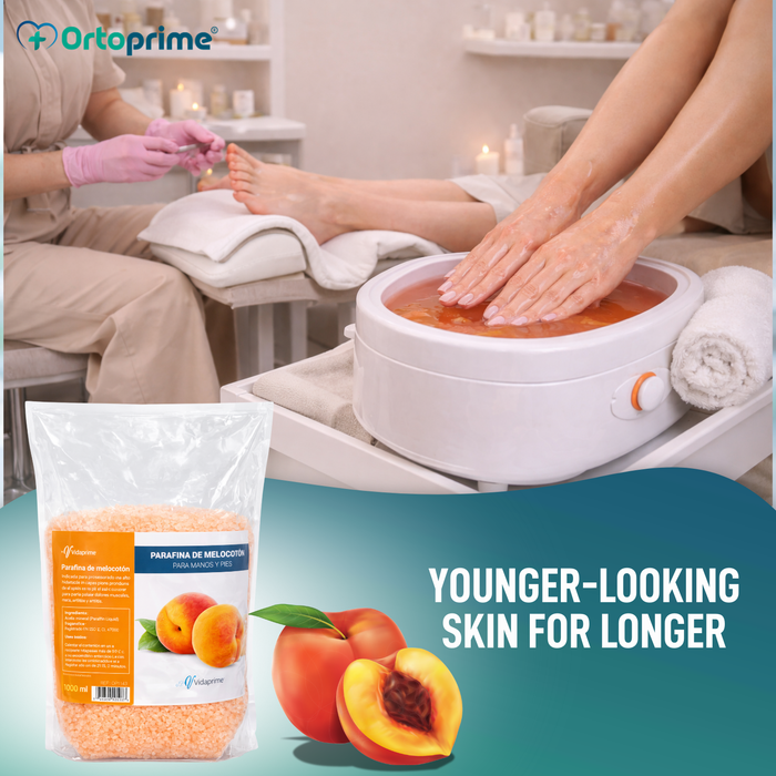 Rehabilitation Paraffin Pack for Hands and Feet 3000ml | Peach