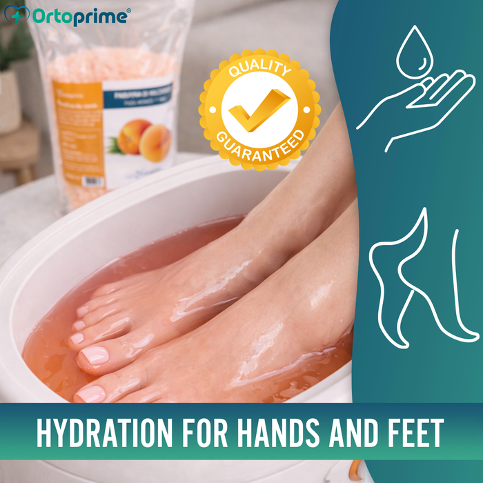 Rehabilitation Paraffin for Hands and Feet 1000ml | Peach