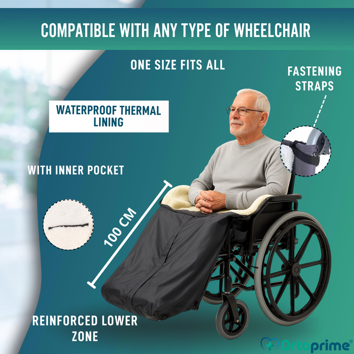 Thermal Leg Cover for Wheelchairs | Waterproof Blanket