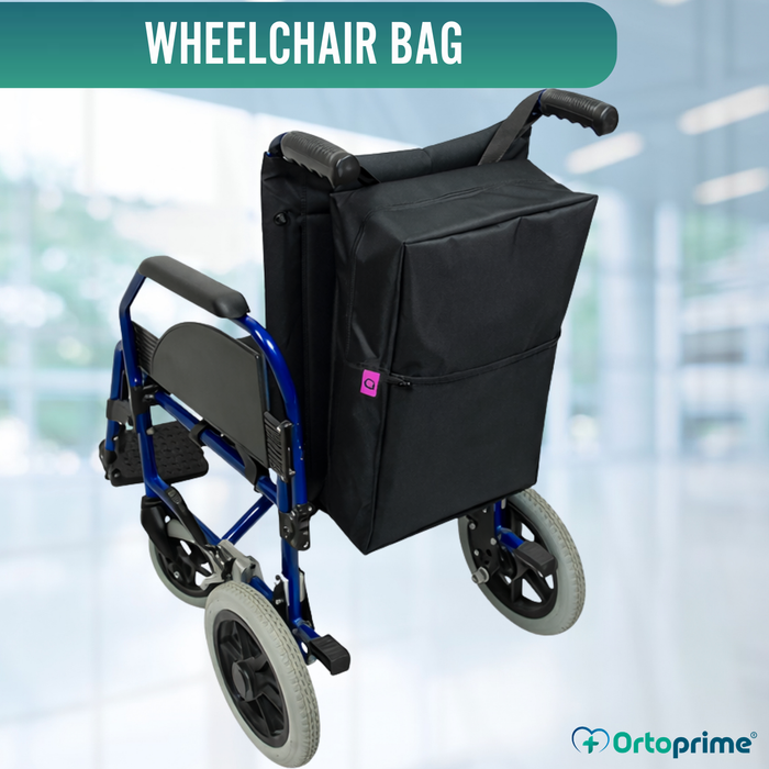 Rear Wheelchair Backpack | 8 Compartments