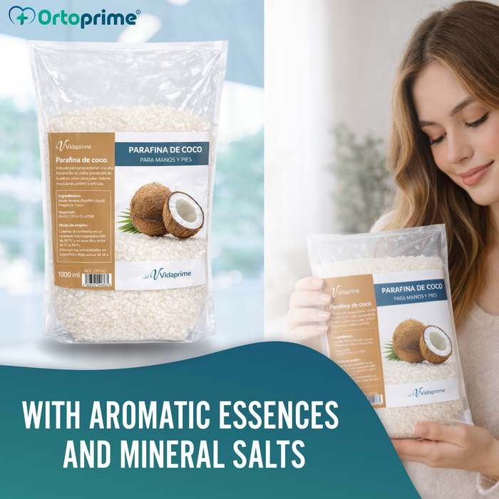 Antioxidant Rehabilitation Paraffin Pack for Hands and Feet 3000 ml | Coconut