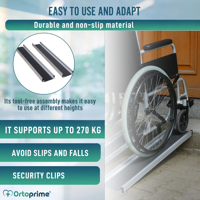 Telescopic Wheelchair Ramps 270kg | Durable Ramps