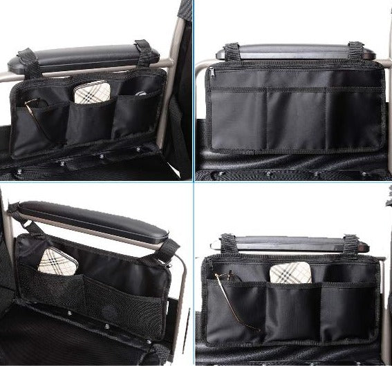 adjustable-multipocket-wheelchair-bag-black-colour-ortoprime-uk