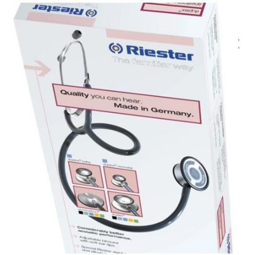 aluminium-blue-stethoscope-riester-duplex-dual-head-ortoprime-uk