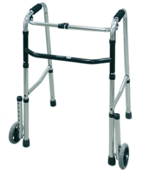 aluminium-folding-walker-with-2-front-wheels-ortoprime-uk