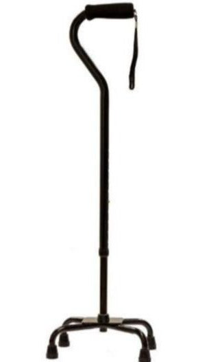 aluminium-quadripod-walking-stick-black-colour-ortoprime-uk