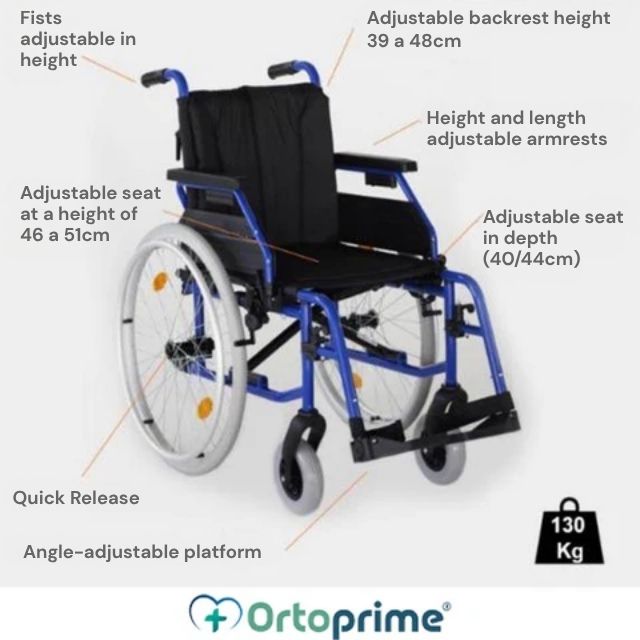aluminium-wheelchair-wheels-610mm-300mm-seat-51cm-ortoprime-uk
