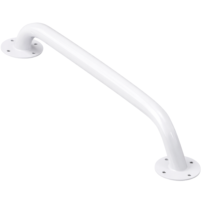White Steel Grab Rails for Wall Mounting | Four Sizes