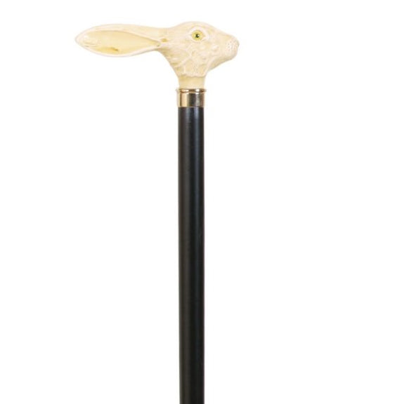 beech-and-ivory-wood-walking-stick-rabbit-design-ortoprime-uk