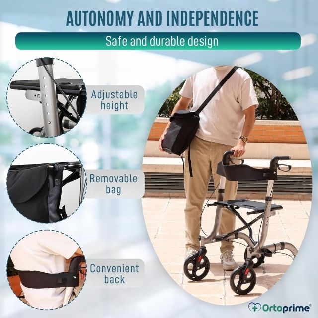 comfortable-rollator-with-padded-seat-and-brakes-ortoprime-uk