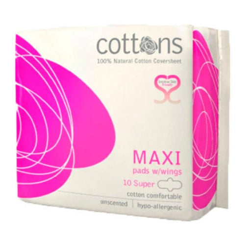 cotton-sanitary-pads-with-wings-max-absorption-ortoprime-uk