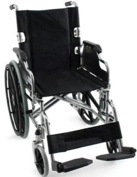 foldable-chrome-steel-wheelchair-plus-ortoprime-uk