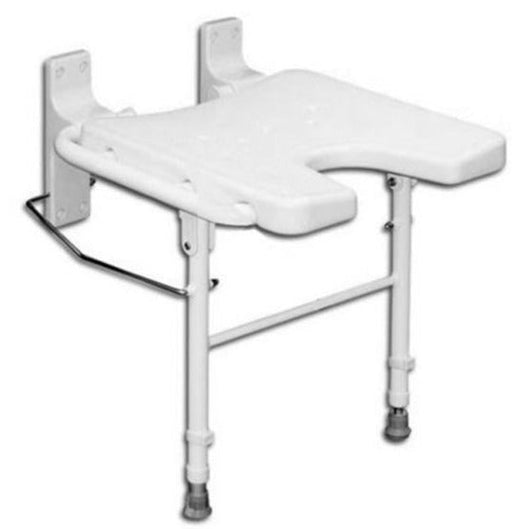 foldable-u-shaped-shower-seat-with-legs-for-bathroom-safety-ortoprime-uk