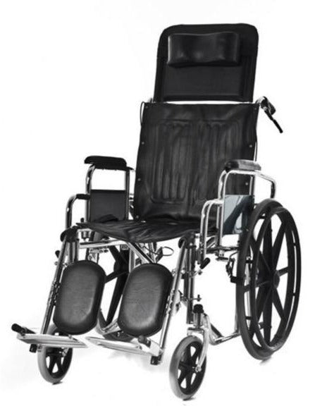 foldable‑chrome‑wheelchair‑with‑headrest‑ortoprime‑uk