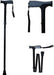 folding-black-cane-soft-grip-ortoprime-uk