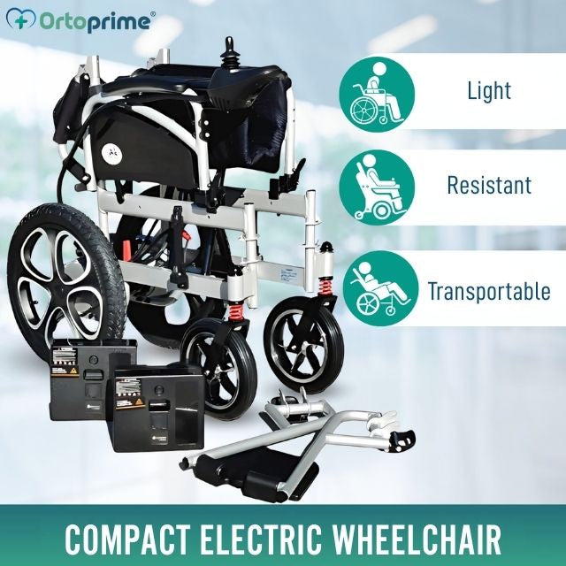 folding-electric-wheelchair-with-gel-batteries-5-speeds-ortoprime-uk