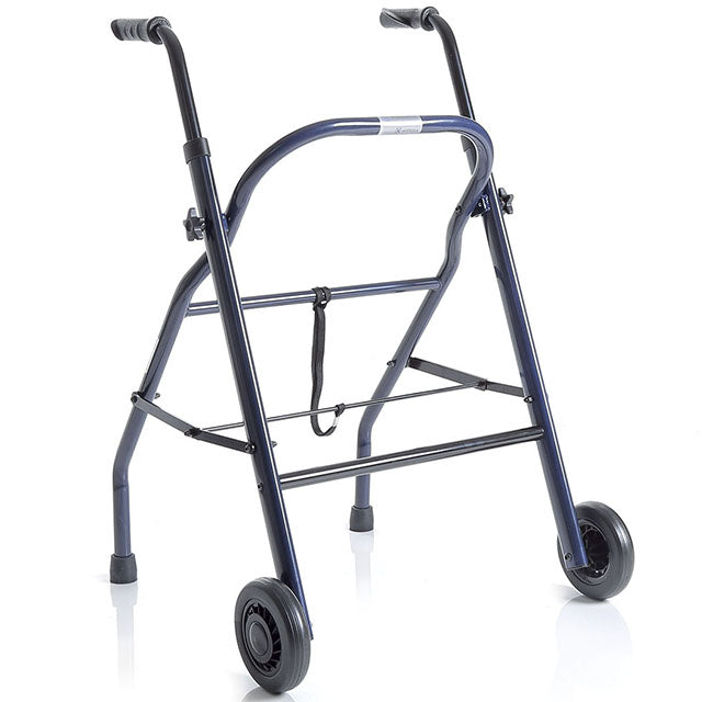 folding-walker-2-wheels-steel-frame-for-adults-ortoprime-uk