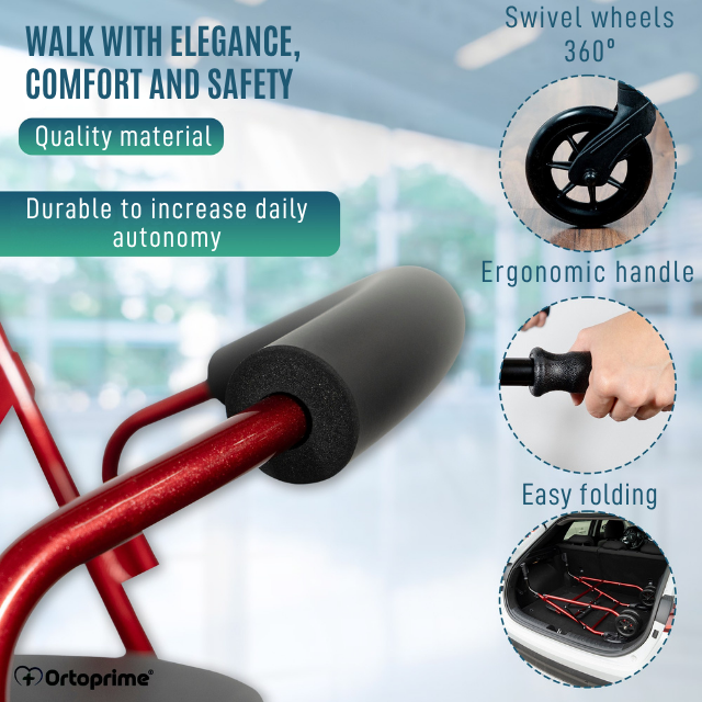 lightweight-aluminium-rollator-ortoprime-uk