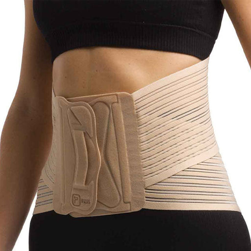 lumbar-support-belt-semirigid-cross-strap-xs-s-m-l-xl-xxl-beige-grey-ortoprime-uk