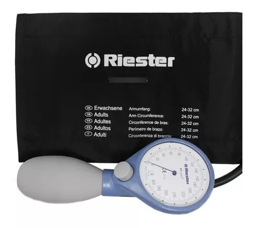 manual-blood-pressure-monitor-riester-blue-velcro-cuff-ortoprime-uk