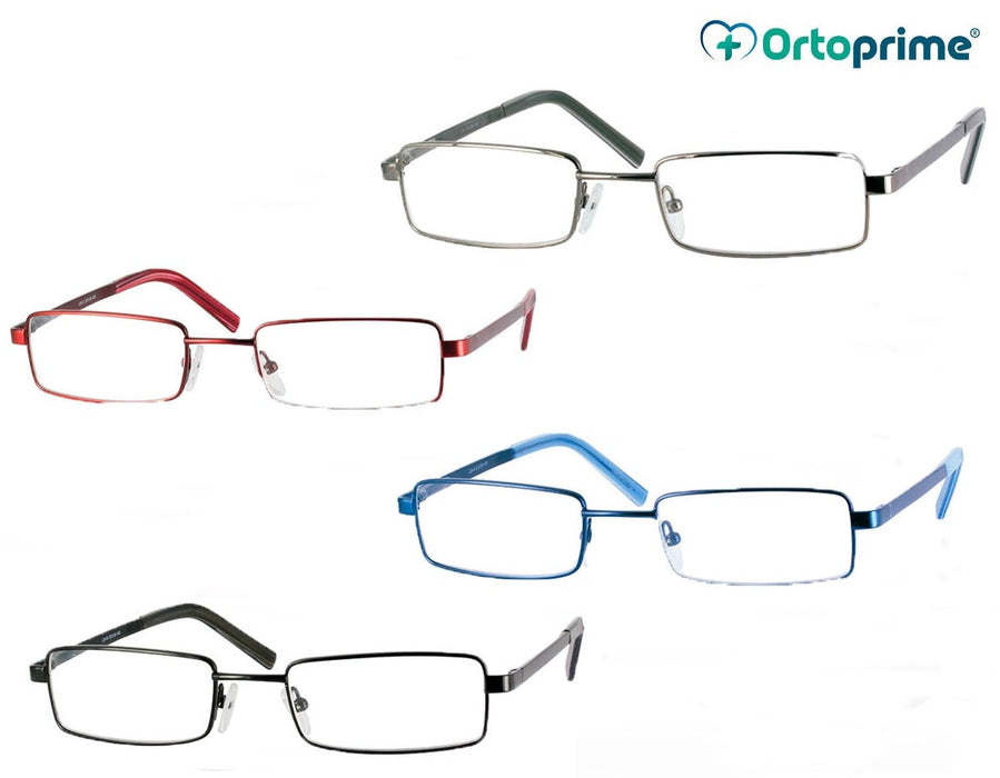 metal-reading-glasses-red-black-blue-steel-presbyopia-1-00-1-50-2-00-2-50-3-00-3-50-ortoprime-uk