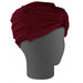 oncology-turban-burgundy-chemo-cap-lirio-women-soft-pleats-ortoprime-uk