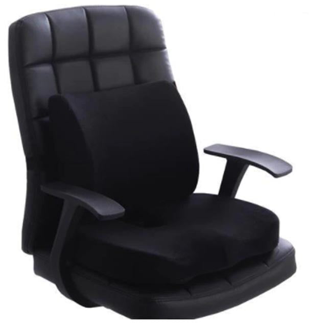 orthopedic-chair-cushion-white-black-for-back-support-ortoprime-uk