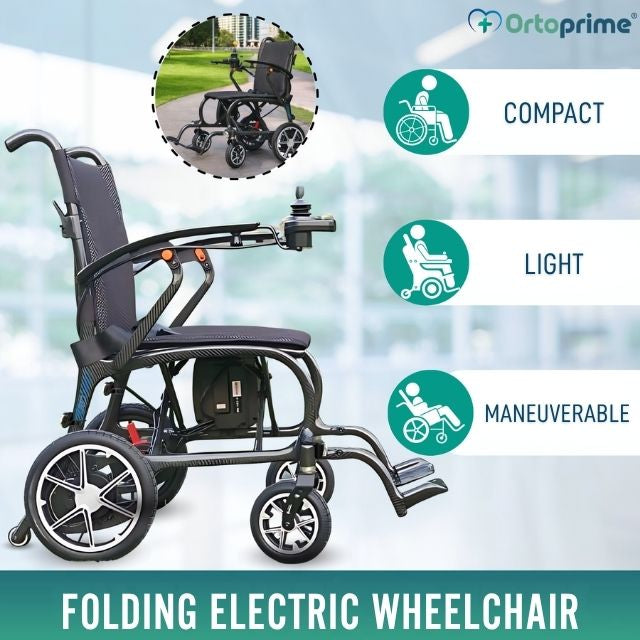 portable-electric-wheelchair-carbon-frame-compact-ortoprime-uk
