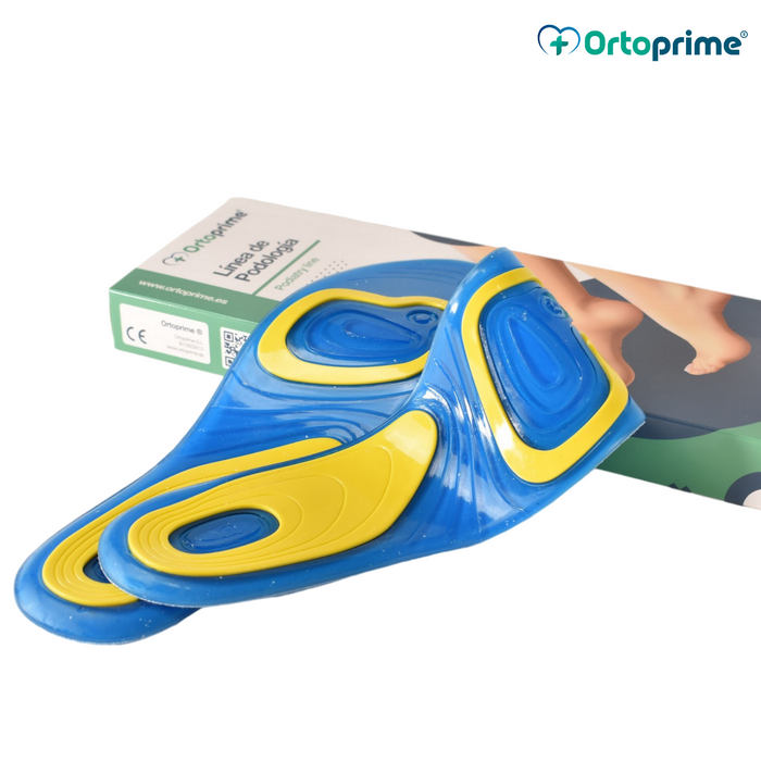 Daily Use Gel Orthopaedic Insoles | Two Sizes