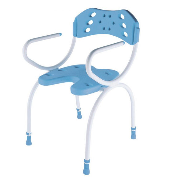 sturdy-u-shaped-shower-chair-for-elderly-in-white-and-blue-ortoprime-uk