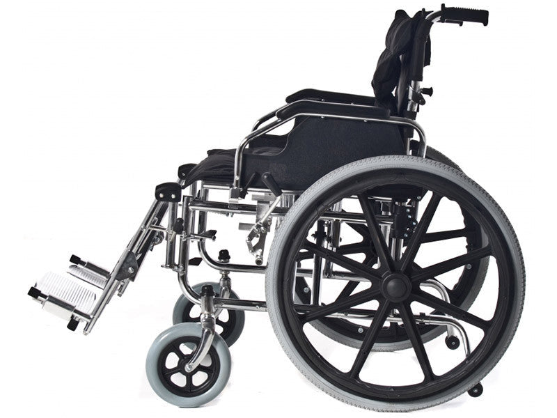 wide‑seat‑wheelchair‑folding‑steel‑ortoprime‑uk