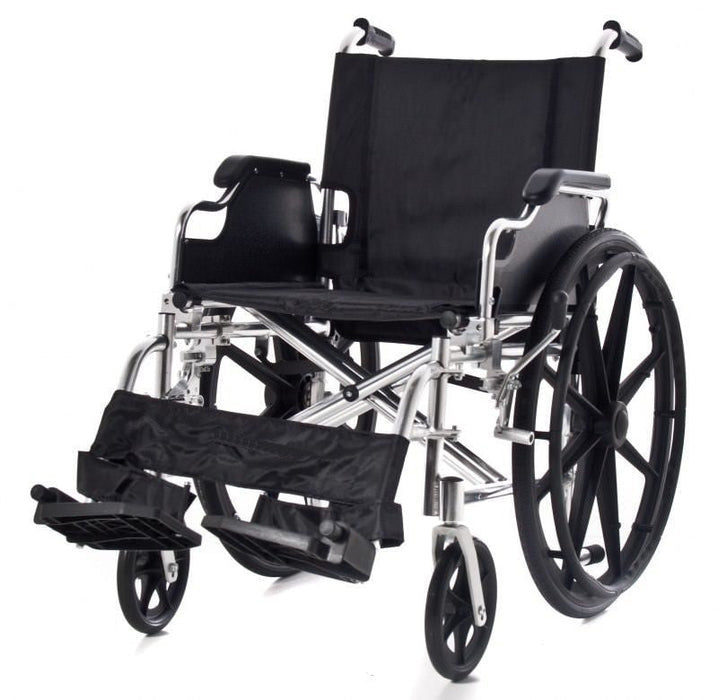 wide‑width‑folding‑wheelchair‑aluminium‑chrome‑ortoprime‑uk